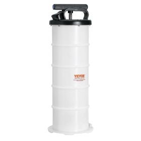 VEVOR Fluid Extractor, 1.74 Gallons (6.5 Liters), Manual Hand-Operated Oil Changer Vacuum Fluid Extractor with Dipstick and Hose