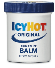 Icy Hot Original Extra Strength Topical Pain Reliever Balm and Numbing Muscle Rub Cream for Joint Pain Relief, 7.6% Menthol and 29% Methyl Salicy